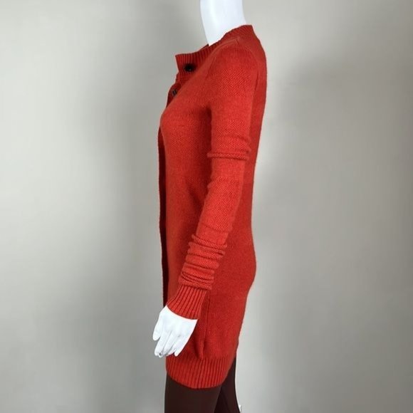 Vera Wang Lavender Label Red Cardigan - Picture 3 of 6